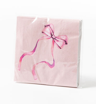 Rosa Sløyfe servietter Rosa Sløyfe servietter